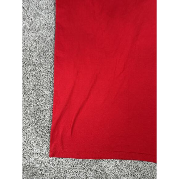 VINTAGE Valentines Shirt Womens One Size Red Beary Much in Love Teddy Bear 90s - Picture 7 of 12